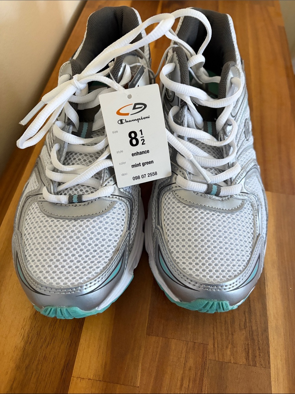 Champion Women's Running Sneakers - White & Mint